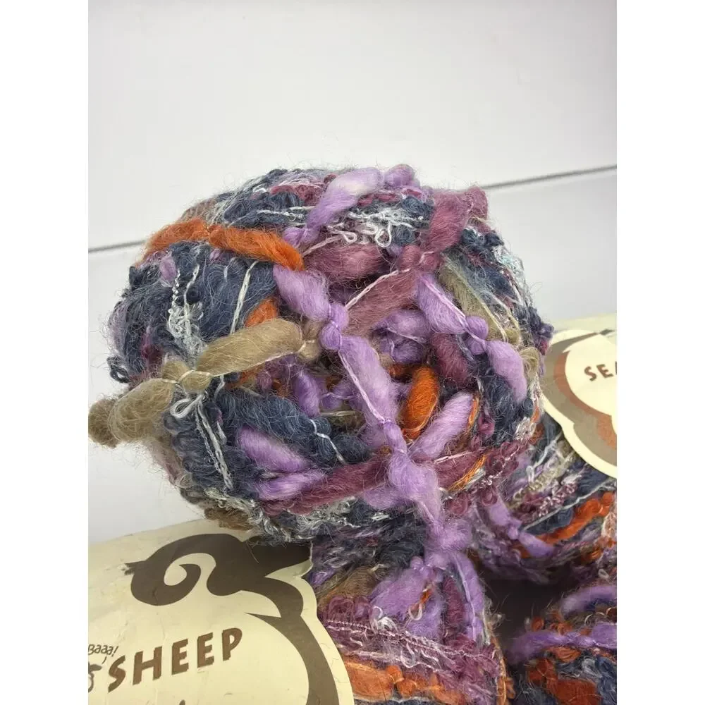 Lot of 4 New Sean Sheep Pennyroyal Yarn Wool Blend Crochet Knit Craft DIY Gift